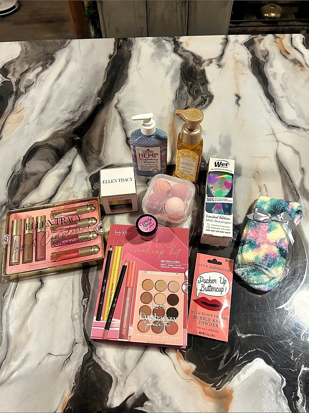 Assorted Makeup & Bath Body Collection Pink Multicolor NWT